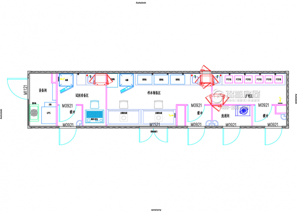 PCR移動(dòng)方艙實(shí)驗(yàn)室